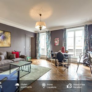 95m² 3 slaapkamer, 2 privé badkamer Appartement in 4th - The Marais
